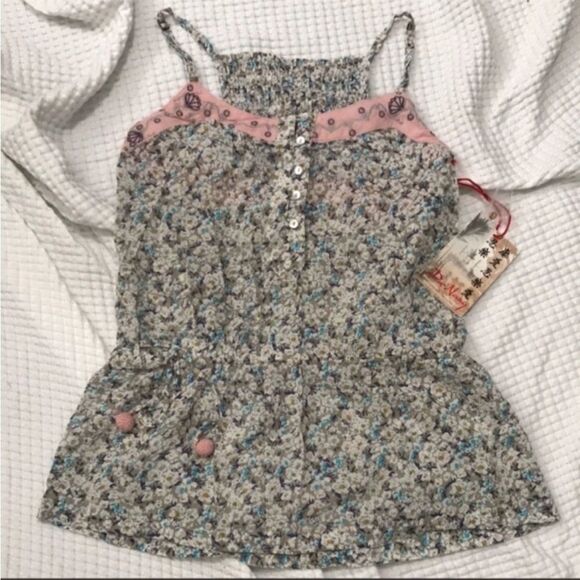 NWT da nang floral tank top small - Picture 1 of 11